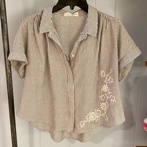 Luca & Grae Cropped Blouse